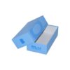 Custom Mobile Phone Boxes, Cellphone Packaging Box, Smart Phone Box in Blue Color with Spot UV Pattern