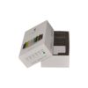 Custom Packaging Boxes for Portable Power Bank with Foam Holder in Matte White Color from China Factory