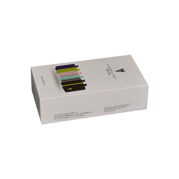 Custom Packaging Boxes for Portable Power Bank with Foam Holder in Matte White Color from China Factory