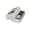 Custom Packaging Boxes for Portable Power Bank with Foam Holder in Matte White Color from China Factory