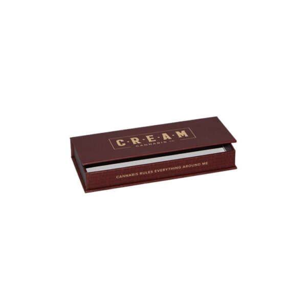 Custom Printed Cannabis Packaging Boxes, Rigid Magnetic Closure Gift Box for Cannabis Cream Packaging