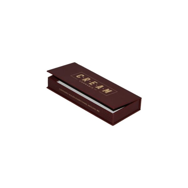 Custom Printed Cannabis Packaging Boxes, Rigid Magnetic Closure Gift Box for Cannabis Cream Packaging