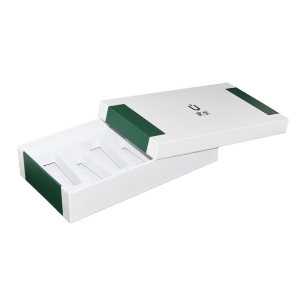 Custom Printed Essential Oil Boxes, Lid and Base Cardboard Essential Oil Packaging Box with EVA Foam Holder