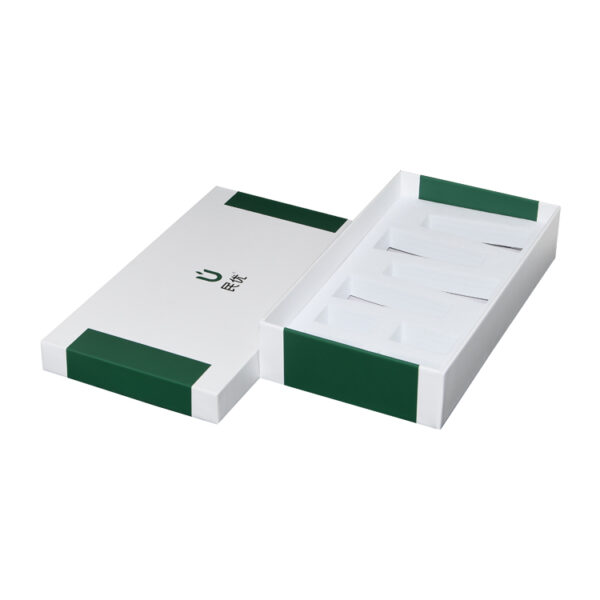 Custom Printed Essential Oil Boxes, Lid and Base Cardboard Essential Oil Packaging Box with EVA Foam Holder