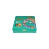 Custom Printed French Macaron Boxes, French Macarons Gift Box in Tiffany Blue Color with Glod Plastic Tray