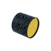 Custom Printed Recycled Black Paper Tube Boxes with Rolled Edge Cosmetics Round Cardboard Paper Boxes
