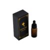 Custom Printed Rigid Setup Lid and Base Gift Box for 30ml CBD Hemp Oil Packaging with Gold Hot Foil Stamping Logo