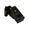 Custom Printed Rigid Setup Lid and Base Gift Box for 30ml CBD Hemp Oil Packaging with Gold Hot Foil Stamping Logo