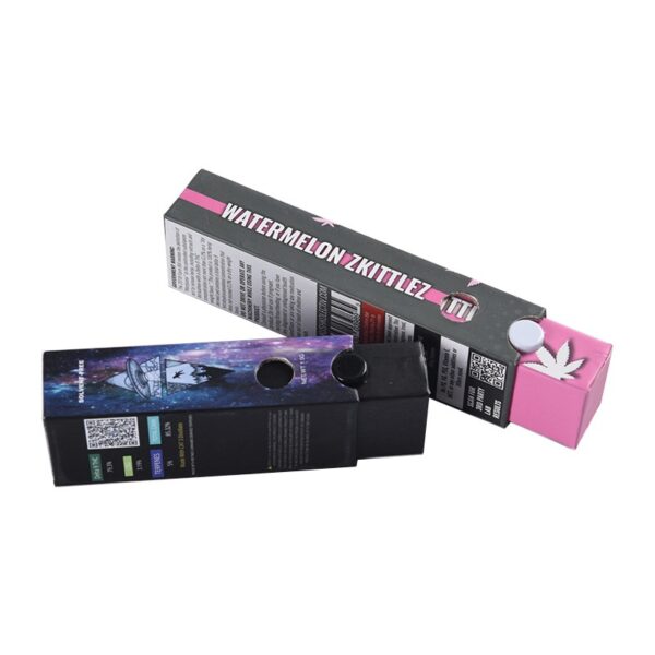 Custom Printing Child Resistant Paper Sliding Boxes, Childproof Paper Drawer Boxes with Foam Insert