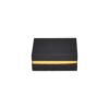 Custom Rigid Paper Lid and Base Packaging Shoulder Neck Gift Box with Logo Gold Stamping and Foam Insert
