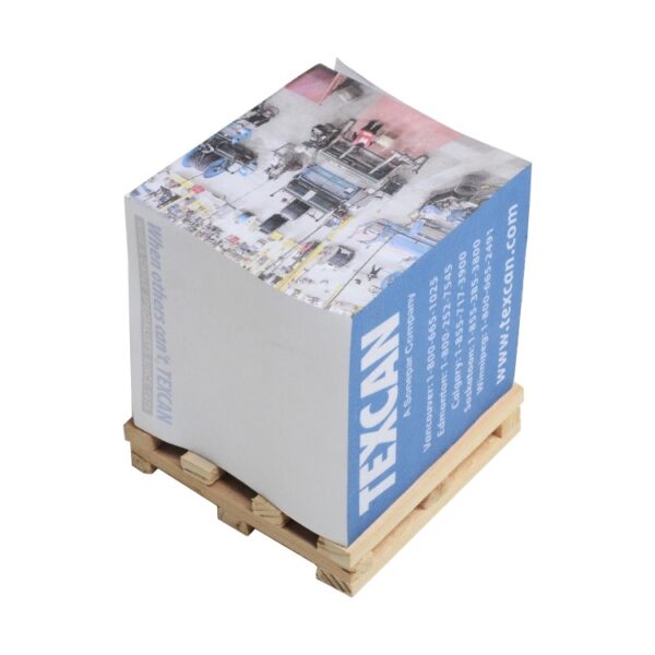 Custom Sticky Memo Pads, Personalized Self Stick Memo Cubes, Customized Adhesive Paper Note Cubes
