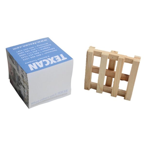 Custom Sticky Memo Pads, Personalized Self Stick Memo Cubes, Customized Adhesive Paper Note Cubes