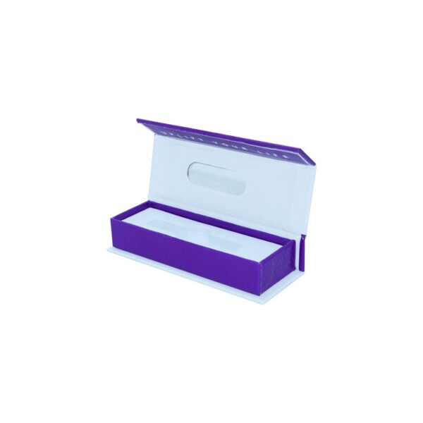 Customized Empty Vape Cartridge Box Packaging Magnetic Gift Box for Vape Cartridge with Clear Window
