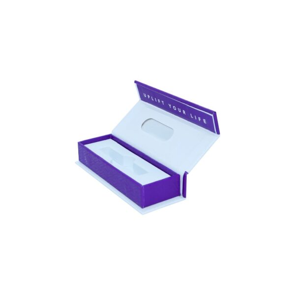 Customized Empty Vape Cartridge Box Packaging Magnetic Gift Box for Vape Cartridge with Clear Window