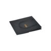 Customized Matte Black Cardboard Gift Bags for Retail Shopping with Rope Handle and Gold Hot Foil Stamping Logo