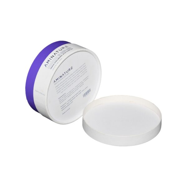 Customized Paper Cardboard Cosmetic Tube Packaging Boxes Round Cylinder Boxes with Velvet Foam Holder