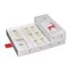 Customized Printing Double Side Open Cardboard Gift Box in Christmas Theme for CBD Essential Oil Packaging