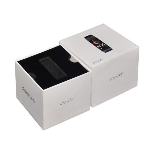 Customized Rigid Cardboard Paper Packaging Gift Boxes, Lid and Base Gift Boxes for Smart Bracelet Packaging