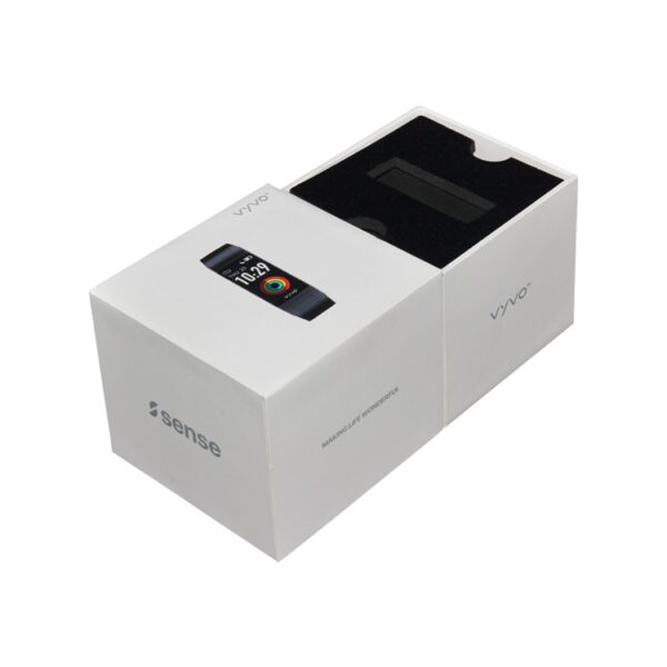Customized Rigid Cardboard Paper Packaging Gift Boxes, Lid and Base Gift Boxes for Smart Bracelet Packaging