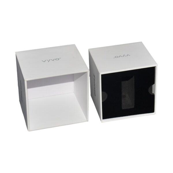 Customized Rigid Cardboard Paper Packaging Gift Boxes, Lid and Base Gift Boxes for Smart Bracelet Packaging
