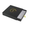 Customized Rigid Cardboard Paper Slide Sliding Drawer Boxes Packaging with Gold Hot Foil Stamping Logo