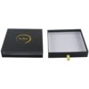 Customized Rigid Cardboard Paper Slide Sliding Drawer Boxes Packaging with Gold Hot Foil Stamping Logo