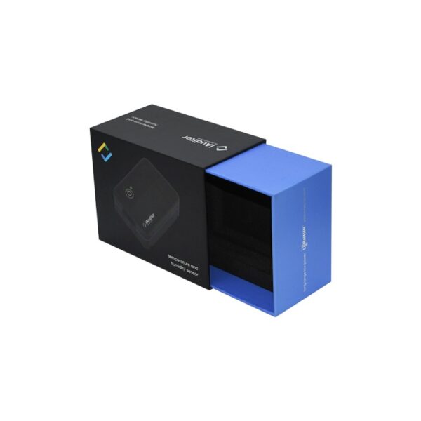 Customized Rigid Cardboard Sliding Gift Packaging Paper Drawer Box for Consumer Electronics with Finger Hole