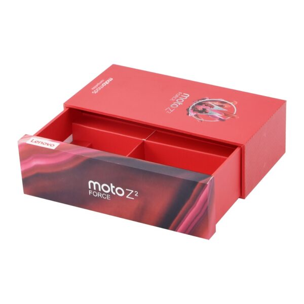 Customized Rigid Paper Drawer Sliding Box Cardboard Slide Out Box for Cellphone Packaging with Cardboard Dividers