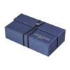 Customized Textured Paper Gift Box for Jewelry Packaging, Texture Cardboard Clamshell Jewelry Packaging Boxes