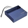 Customized Textured Paper Gift Box for Jewelry Packaging, Texture Cardboard Clamshell Jewelry Packaging Boxes