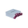 Eco Friendly Flip Top Magnetic Gift Packaging Cardboard Box Storage Jewelry Packaging Box with Velvet Holder