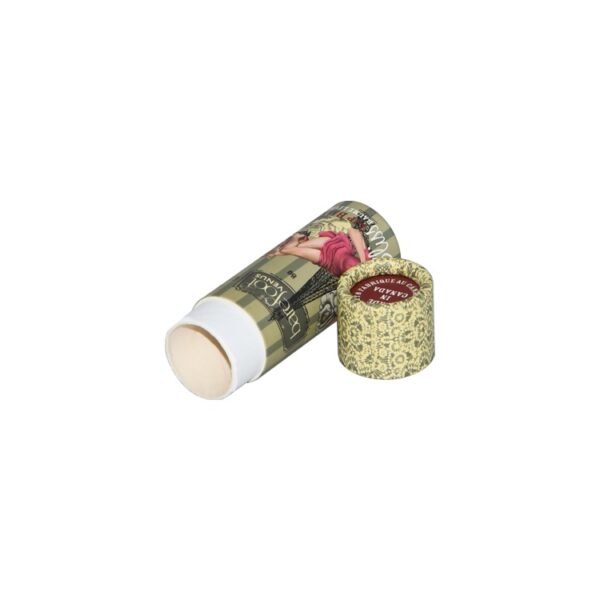 Eco Friendly Paper Lip Balm Packaging Tubes Cardboard Container with Custom Printing and Glossy Lamination
