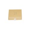 Fancy Paper Sliding Drawer Gift Box with Velvet Tray and Silver Hot Foil Stamping Logo for Jewelry Packaging