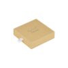Fancy Paper Sliding Drawer Gift Box with Velvet Tray and Silver Hot Foil Stamping Logo for Jewelry Packaging