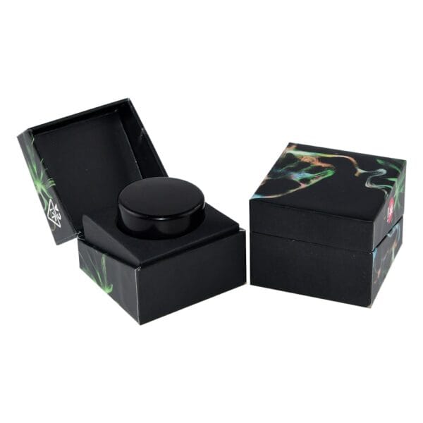 Schnellste Lieferung Individuell bedruckte magnetische starre Geschenkboxen für Konzentratbehälter und Dab Jars Verpackungen
