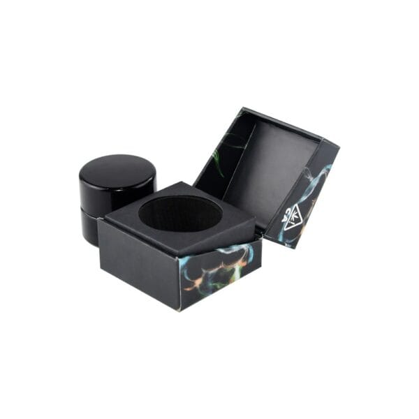 Fastest Delivery Custom Printed Magnetic Rigid Gift Boxes for Concentrate Containers and Dab Jars Packaging