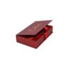 Flip Top Gift Box, Gift Box with Magnetic Closure, Magnetic Gift Box with Silk Ribbon and Hot Foil Stamping Logo