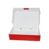 Foldable Corrugated Paper Laptop Packaging Box with Silk Ribbon Handle, Corrugated Cardboard Mailer Box
