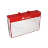 Foldable Corrugated Paper Laptop Packaging Box with Silk Ribbon Handle, Corrugated Cardboard Mailer Box