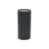 Food Grade Custom Eco Friendly Black Cardboard Tube Packaging Cylindrical Box for Coffee Bean with Air Valve