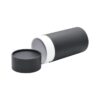 Food Grade Custom Eco Friendly Black Cardboard Tube Packaging Cylindrical Box for Coffee Bean with Air Valve