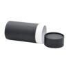Food Grade Custom Eco Friendly Black Cardboard Tube Packaging Cylindrical Box for Coffee Bean with Air Valve