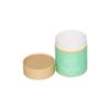 Boîte cylindrique ronde biodégradable en papier kraft recyclé de qualité alimentaire pour shampoing pour enfants