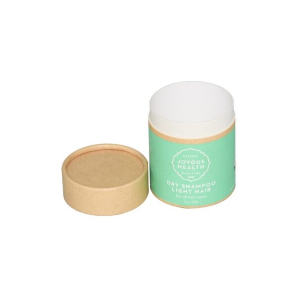 Boîte cylindrique ronde biodégradable en papier kraft recyclé de qualité alimentaire pour shampoing pour enfants