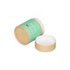 Boîte cylindrique ronde biodégradable en papier kraft recyclé de qualité alimentaire pour shampoing pour enfants