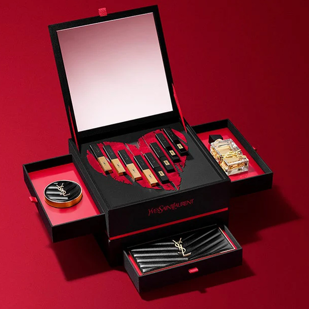 Yves Saint Laurent Valentine's Day Gift Box Packaging 1 Gift Box Packaging
