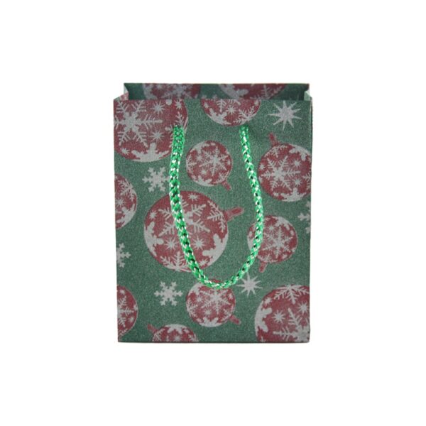 Glitter Paper Shopping Bags, Customized Glitter Paper Bags, Glitter Gift Bag for Christmas with Rope Handle