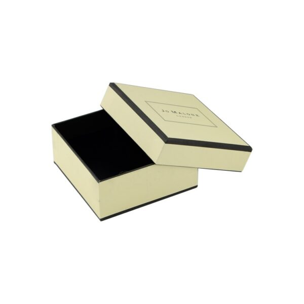 High-End Custom Textured Paper Gift Box Packaging Lid and Base Gift Box for Candle Packaging Perfume Packaging