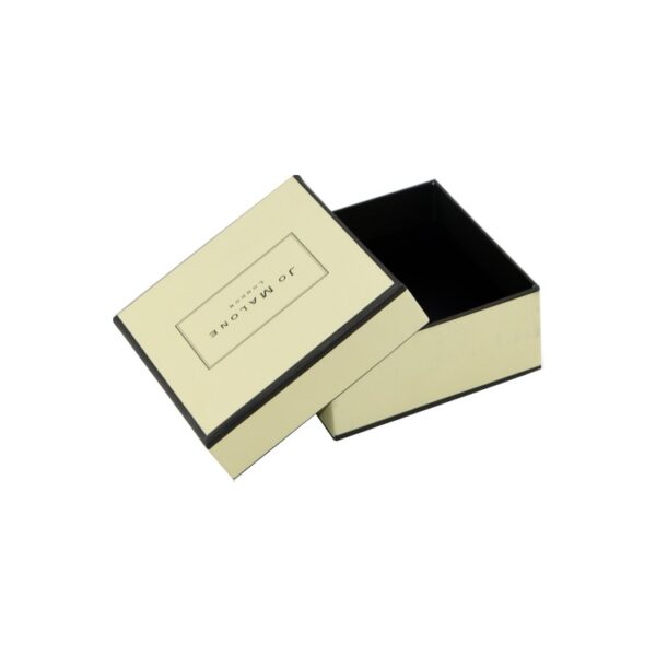 High-End Custom Textured Paper Gift Box Packaging Lid and Base Gift Box for Candle Packaging Perfume Packaging