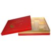 High End Gift Packaging Box for Malaysia Bird Nest with Plastic Holder and Gold Hot Foil Stamping Logo